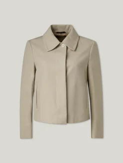 Blazerjacke aus Baumwolle