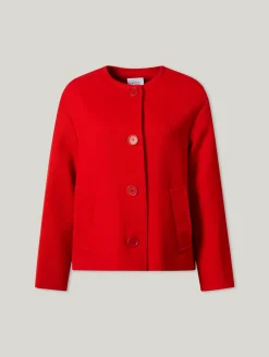 Blazerjacke aus Schurwolle