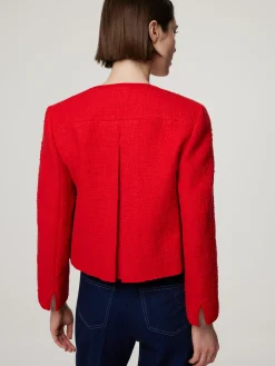 Blazerjacke aus Tweed