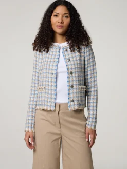 Blazerjacke aus Tweed