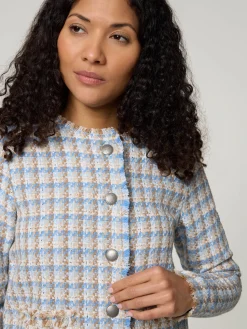 Blazerjacke aus Tweed