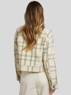 Blazerjacke im Crop-Fit