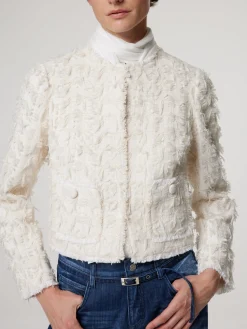 Blazerjacke in Federoptik