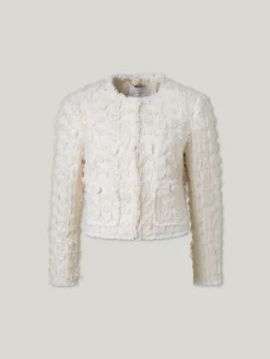 Blazerjacke in Federoptik