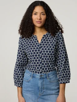 Bluse aus Baumwolle VELIA