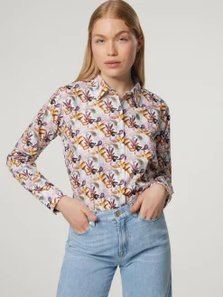 Bluse aus Biobaumwolle