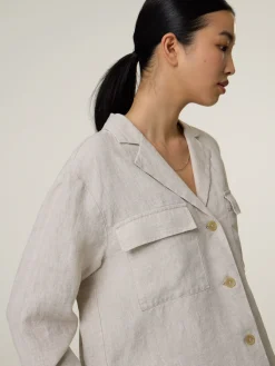 Bluse aus Leinen