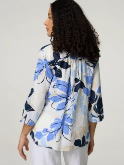 Bluse aus Leinen