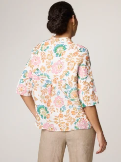 Bluse aus Leinen