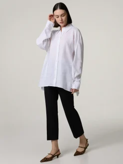 Bluse aus Leinen EFFIE