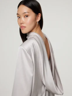 Bluse aus Satin JOLINE