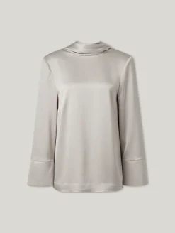 Bluse aus Satin JOLINE