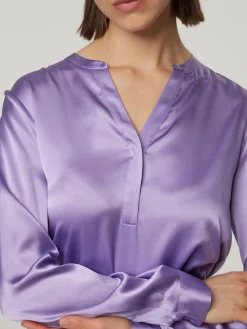 Bluse aus Seide
