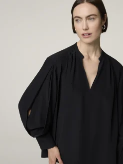 Bluse aus Seide