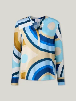 Bluse aus Seide