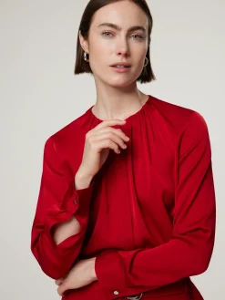 Bluse aus Seide BANORAH