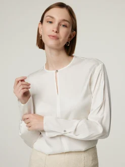 Bluse aus Seide BINALEA