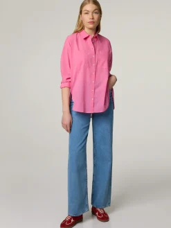 Bluse im Oversized Fit