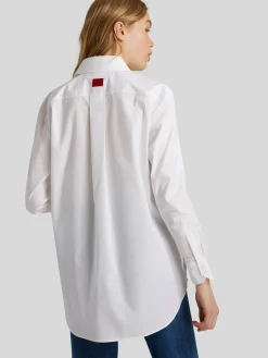 Bluse im Oversized Fit