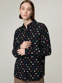 Bluse im Regular Fit