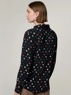 Bluse im Regular Fit