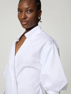 Bluse in Wickeloptik