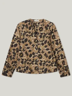 Bluse mit Allover-Print