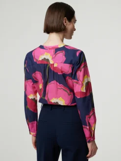 Bluse mit Allover-Print