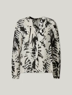 Bluse mit Allover-Print