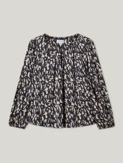 Bluse mit Allover-Print