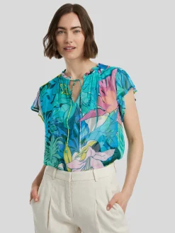 Bluse mit Blumenmuster
