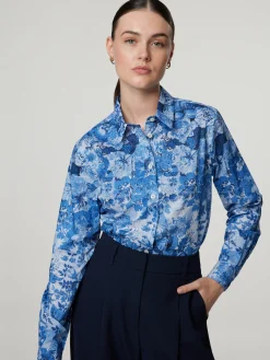 Bluse mit Blumenprint