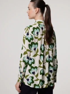 Bluse mit Blumenprint
