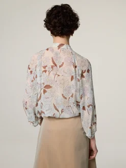 Bluse mit Blumenprint