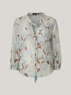 Bluse mit Blumenprint