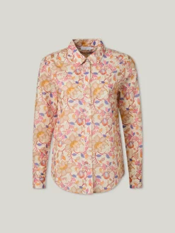 Bluse mit Blumen-Print