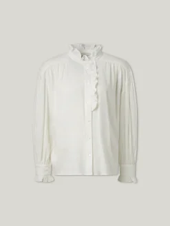 Bluse mit Leinen LAMOUR