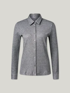 Bluse mit Lurex DOCENTE