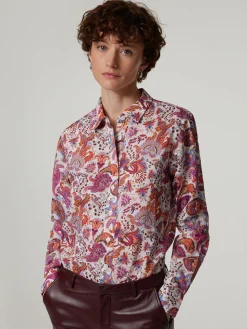 Bluse mit Paisley-Print