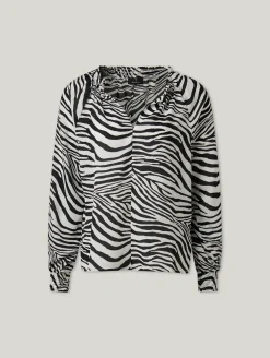 Bluse mit Print