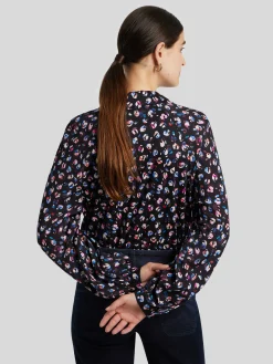 Bluse mit Print