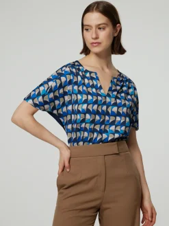 Bluse mit Print CALENE