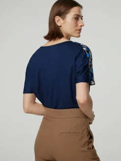 Bluse mit Print CALENE