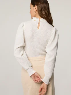 Bluse mit Puffärmeln