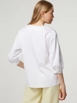 Bluse mit 3/4-Ärmel