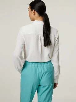 Bluse mit Rüschen PAPERO