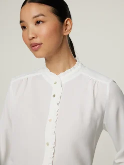 Bluse mit Rüschen PAPERO