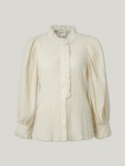 Bluse mit Rüschen YVETTE