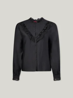 Bluse mit Spitze ERALLIA