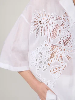 Bluse mit Spitze LEGNO